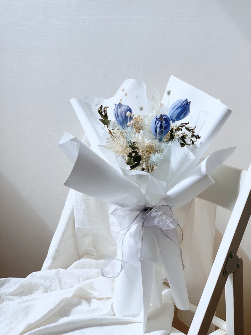 鬱金香花束 乾燥花永生花束 告白花束 生日禮物 情人節花束 - 乾燥花/永生花 - 植物．花 