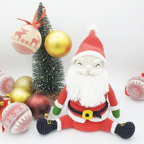 TiffyHappyCrafts Santa Claus Stacking Toy | Amigurumi Crochet Doll PATTERN PDF