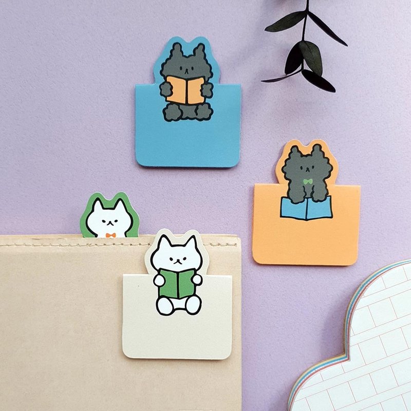 Magnetic Bookmarkers - I Read A Books - 書籤 - 紙 多色