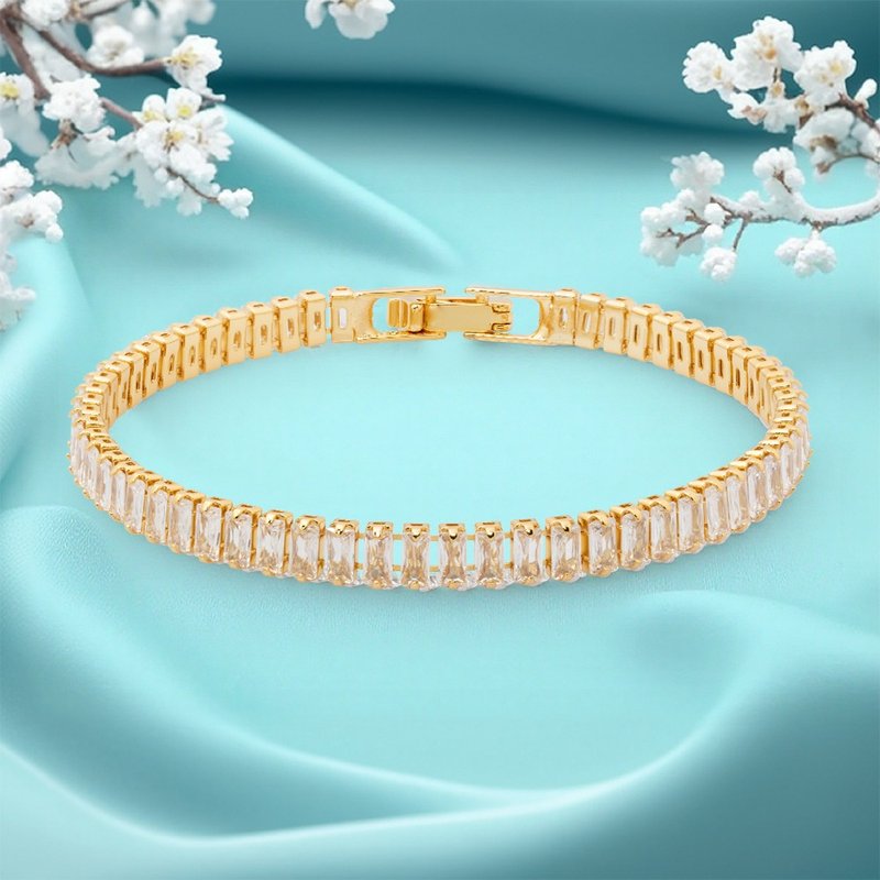 【DT&CREATION JEWEL】水晶之道手鍊 - 金 - 手鍊/手環 - 其他材質 