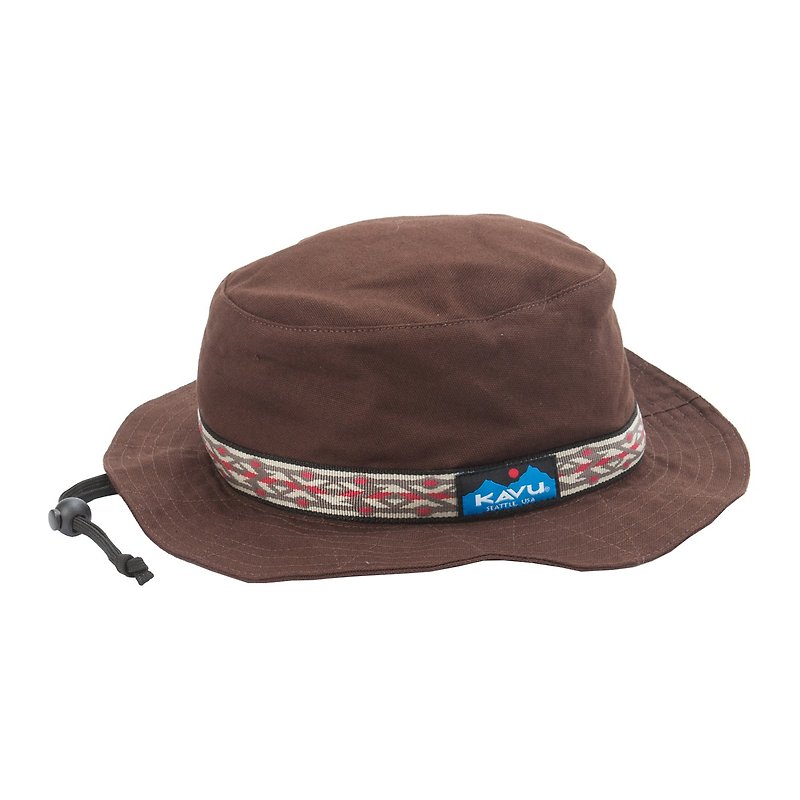 Strap Bucket Hat - หมวก - ลินิน 