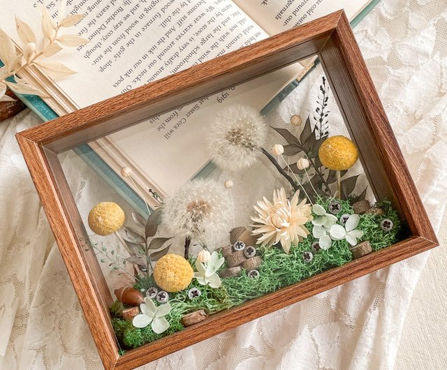 Customized High Quality Wooden 3D Shadow Box Frame DIY Dried Flowers  Picture Frame for Home Decor 4' 5' 6' - China Frame with Dried Flowers and  Photo Frame price