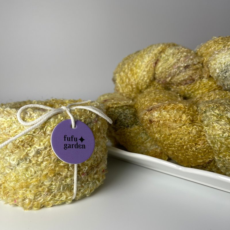 fufugarden手染線泰迪花園系列-Honey Teddy-羊駝羊毛 - 編織/刺繡/羊毛氈/縫紉 - 羊毛 