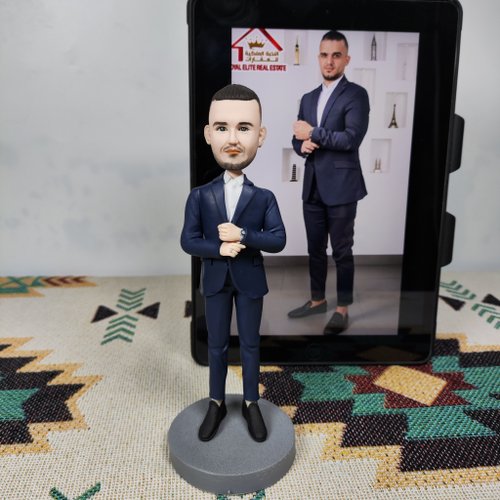 uDesign優湛 客製化人物公仔 人偶 3D人像畫 似顏繪 定製 生日 紀念 老闆 禮物