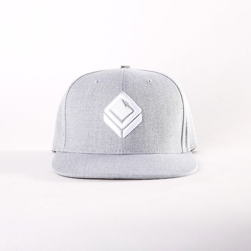 2016 RITE Logo brand original | classic baseball cap (gray) - หมวก - วัสดุกันนำ้ สีเทา