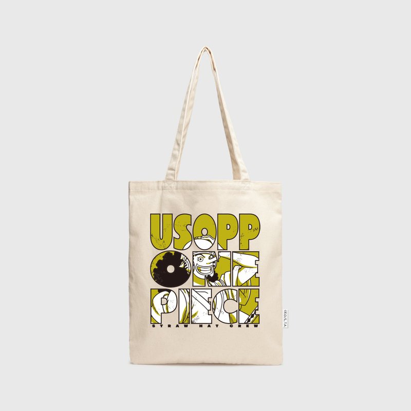 【ONE PIECE】海賊王官方授權周邊產品 字母手提袋 和之國帆布袋 - 手提包/手提袋 - 環保材質 多色