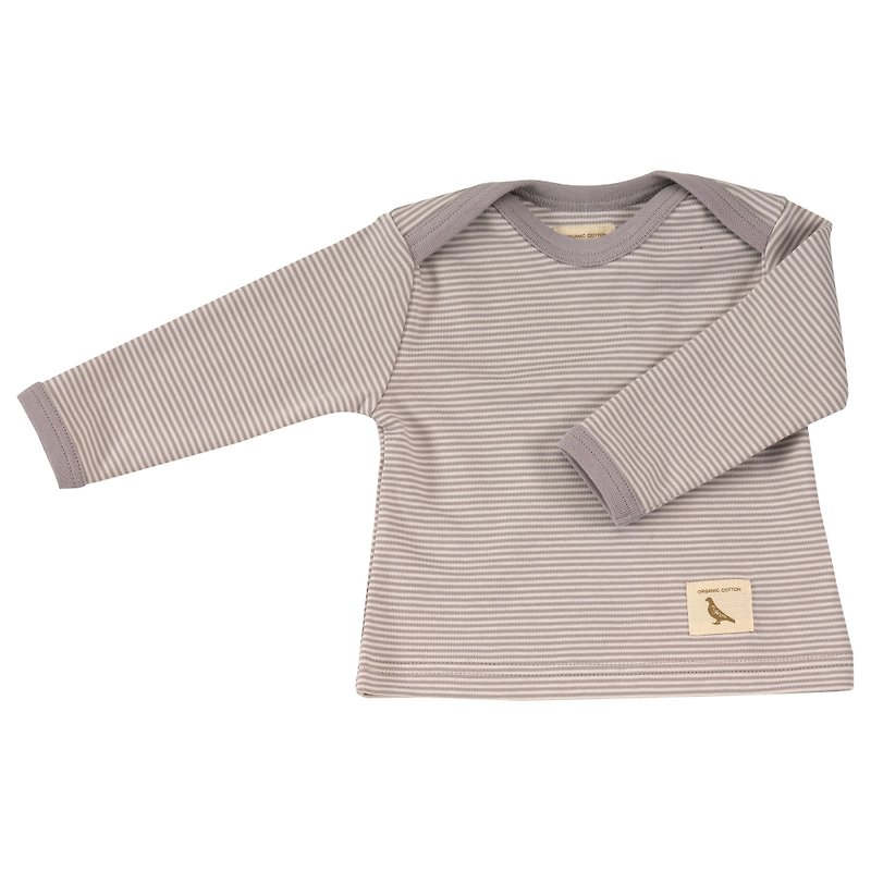 100% organic cotton brown line baby T-shirt made in the UK - Baby Gift Sets - Cotton & Hemp Khaki