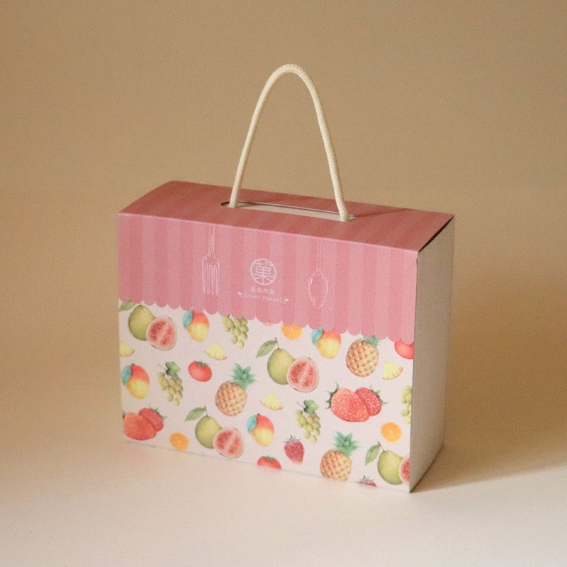 【Guoqing Market】Sweet Fruit Girlfriends - Ten Packets of Dried Fruits in Gift Box - Dried Fruits - Other Materials 