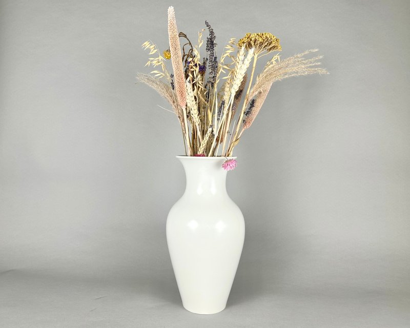 皇家瓷器巴伐利亞 KPM 手工花瓶生日禮物德國 1930 年代 - 擺飾/家飾品 - 瓷 白色