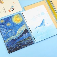 Chuyu A4/13K fixed page (square) notebook/turn over notes/notepad/fixed  page notes/32 sheets - Shop Chu Yu Culture Notebooks & Journals - Pinkoi