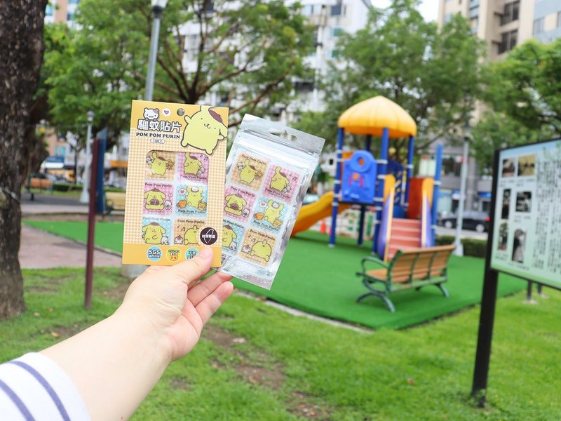 【Sanrio】Pudding Dog Organic Plant Essential Oil Mosquito Repellent Patch-12pcs/Pack - Insect Repellent - Essential Oils 