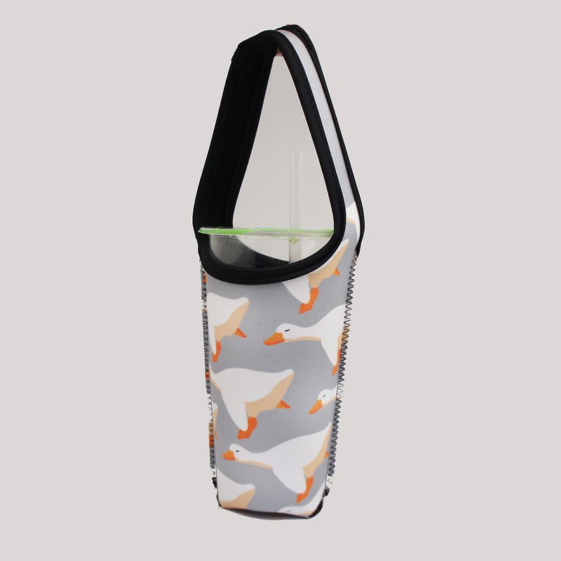 BLR Eco-friendly Beverage Bag Zhi Co-branded Ti 15 Grey Goose - ถุงใส่กระติกนำ้ - เส้นใยสังเคราะห์ สีเทา