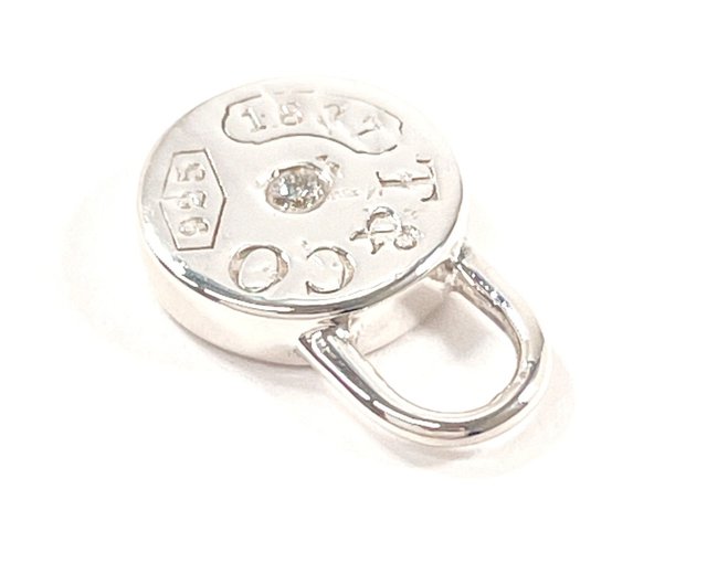 TIFFANY&Co. 1837 ラウンドロック ペンダントトップ 日本直送 中古美品】ティファニー TIFFANY&Co. ペンダントトップ