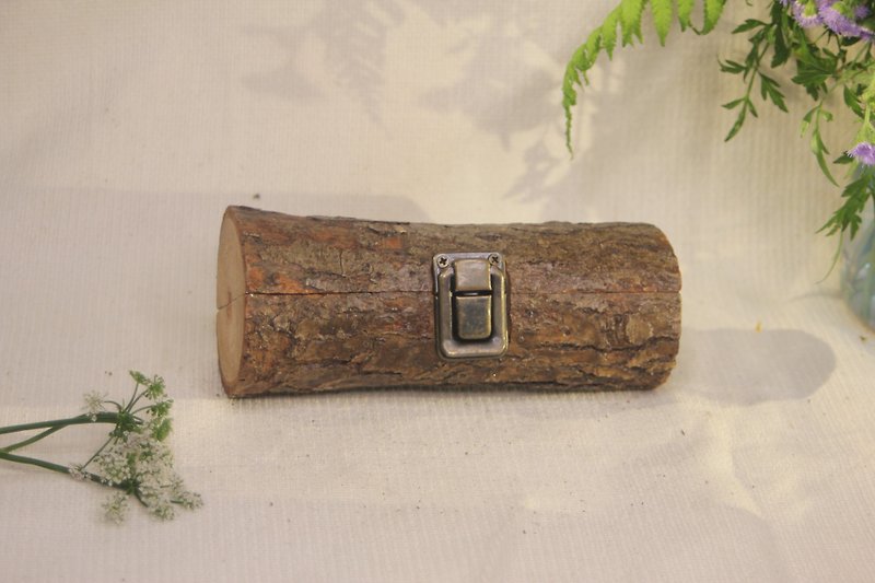 Log box :  | Xī Shù | tree branch storage box - Handbags & Totes - Wood Brown
