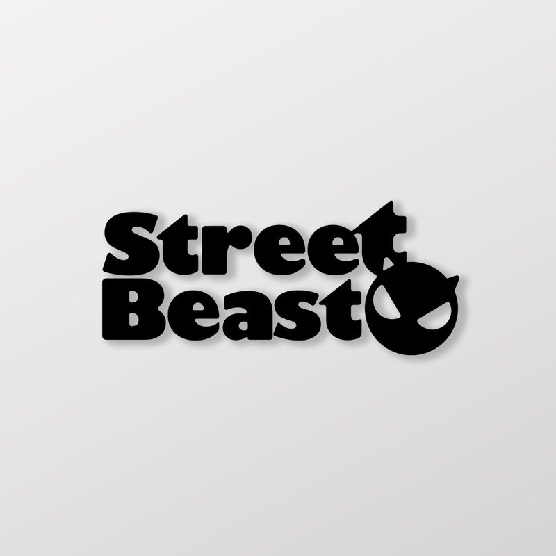 Street Beast/車貼、貼紙 SunBrother孫氏兄弟 - 貼紙 - 防水材質 