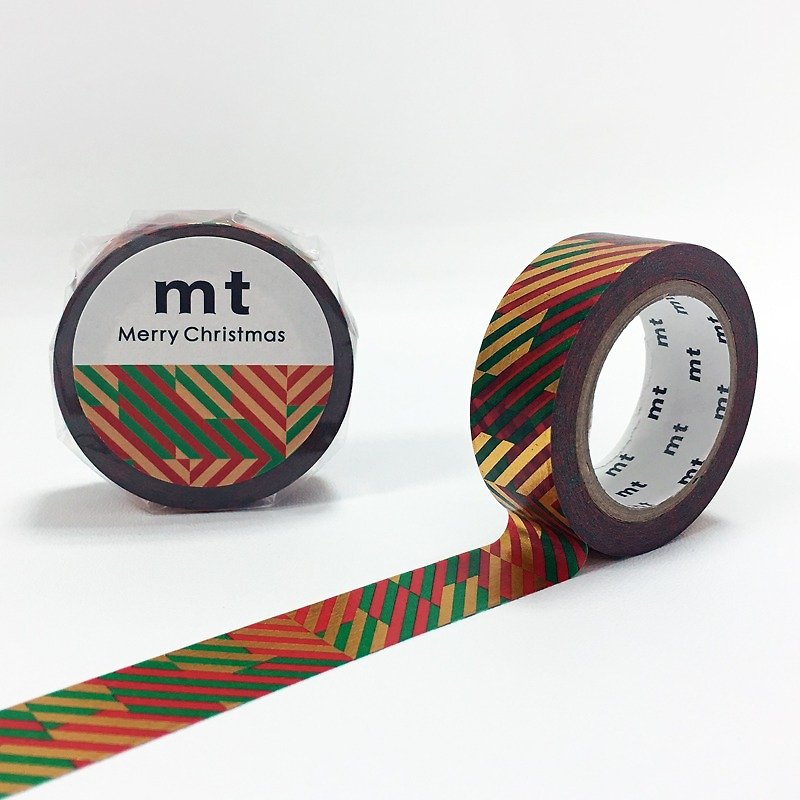 Mt and paper tape Christmas [Christmas Plaid (MTCMAS73)] hot stamping out of print - มาสกิ้งเทป - กระดาษ หลากหลายสี
