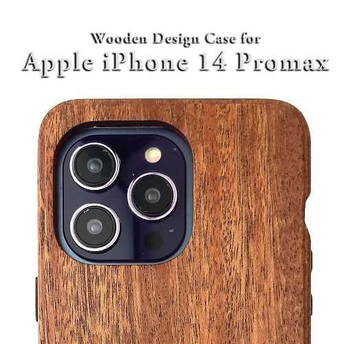 Wood & Leather Goods LIFE iPhone 14 promax 専用特注木製ケース【受注生産】実績と安心サポート