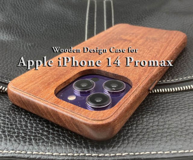 iPhone 14 promax 専用特注木製ケース【受注生産】実績と安心サポート