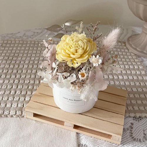 プリザーブド＆ドライフラワーアレンジ】開店祝い 誕生日プレゼント