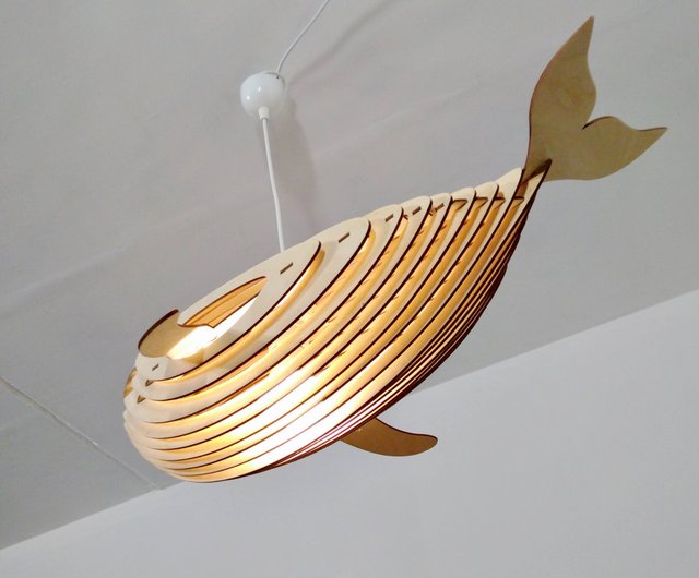 木製クジラシーリングライト、マリン照明、船舶用天井器具、DIY 木製クジラシーリングライト、マリン照明、船舶用天井器具、DIY