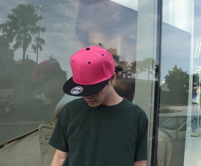 pink hip hop cap