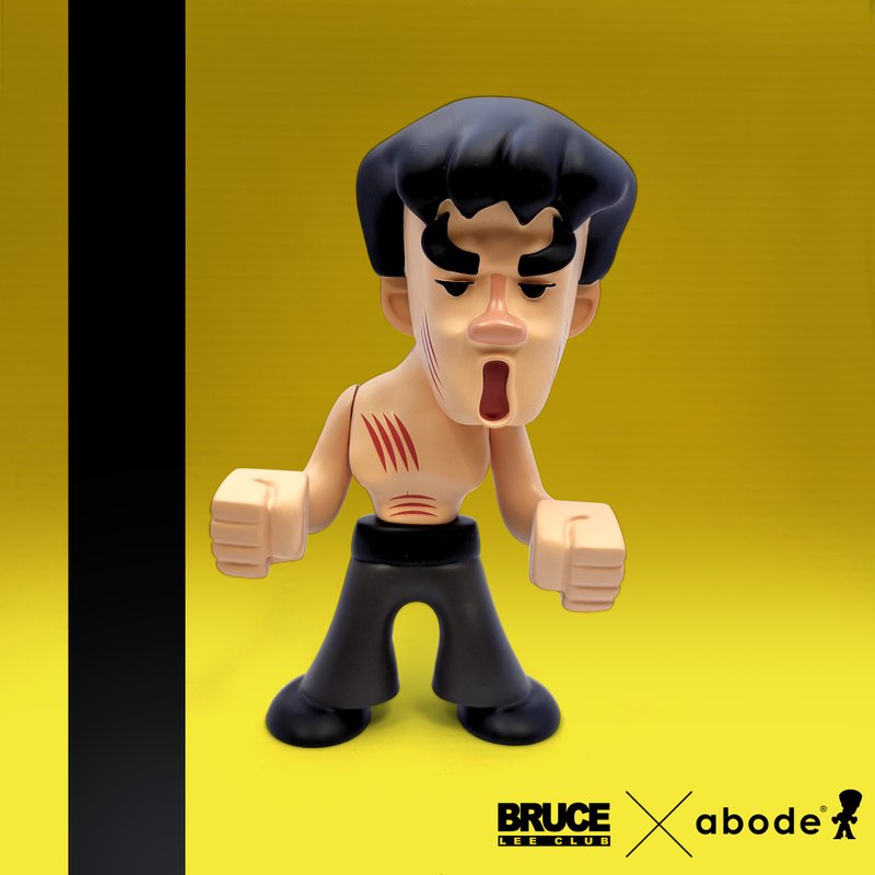 Fighting figure decoration---Bruce Lee Club x abode series - ของวางตกแต่ง - เรซิน 