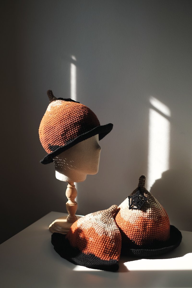 ハロウィンかぎ針編みの帽子 - 帽子 - コットン・麻 