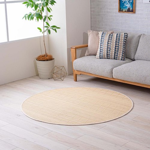 IKEHIKO專賣店｜日本池彥頂級藺草製品｜讓生活與自然更靠近 【日式美學】竹製地毯Lira正圓 天然竹材抗菌除臭 容易清潔寵物用