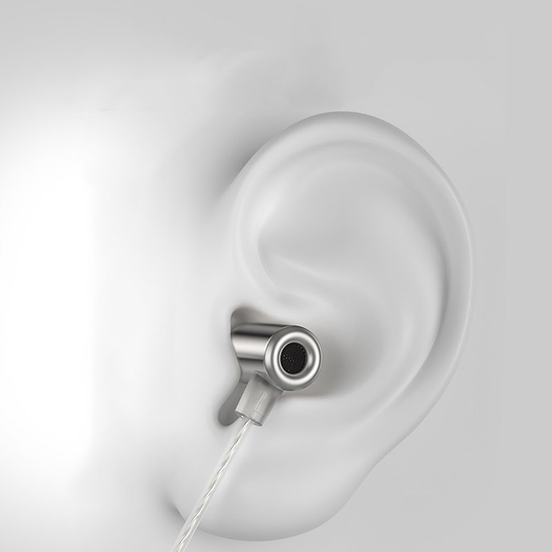 玲瓏  微動圈耳機   人體工學入耳式   手機音樂線控  小巧迷你 - 耳機/藍牙耳機 - 其他金屬 
