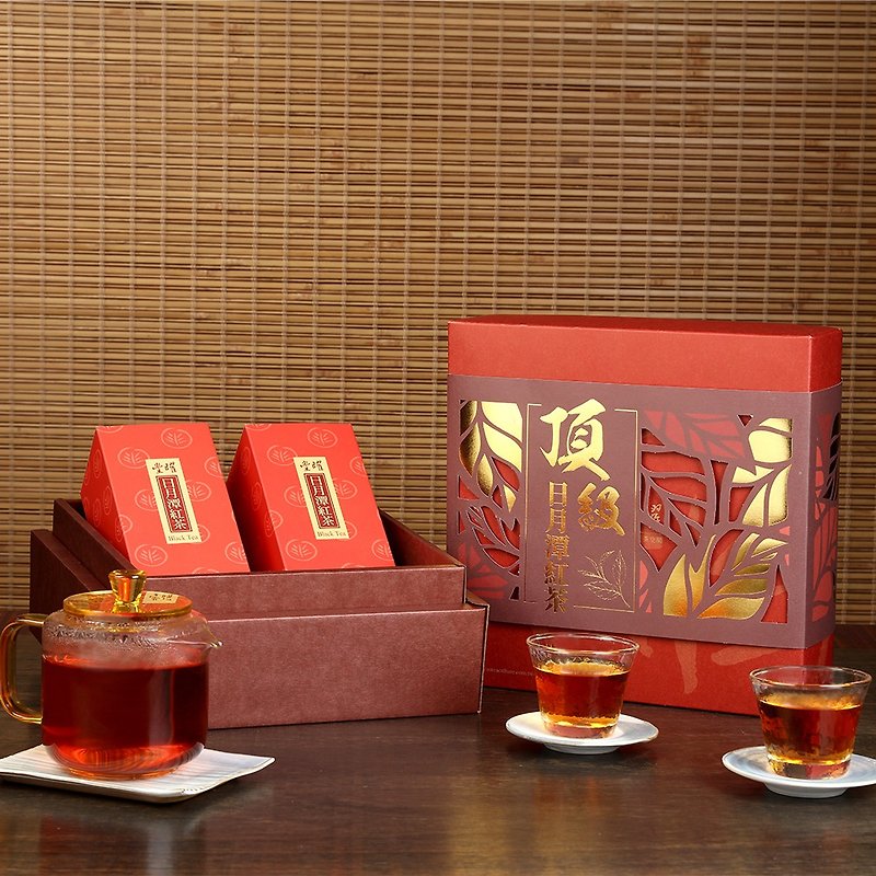Feng Yao Black Tea Gift Box (Red Jade + Purple Bud) - ชา - สารสกัดไม้ก๊อก สีแดง