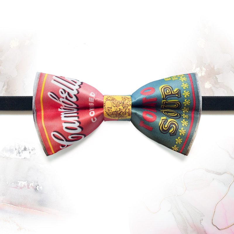 Style 0270 Bowtie - campbell soup pattern - Ties & Tie Clips - Other Materials Multicolor