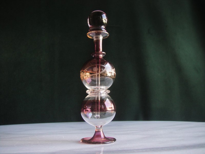 【老時光 OLD-TIME】早期二手中東玻璃香水瓶(鄭 - 擺飾/家飾品 - 其他材質 