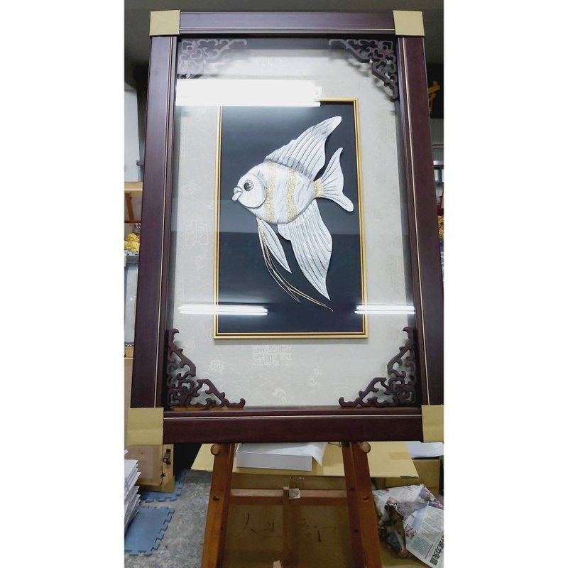 匾額 前程似錦 升遷送禮 開幕送禮 退休送禮 退伍禮品 新婚送禮 - 其他 - 其他材質 金色