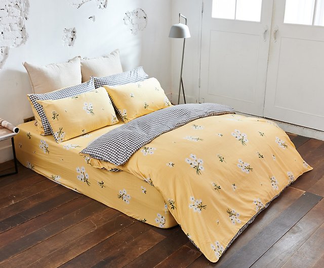 100 Combed Cotton Bed Cover Duvet, Ikea Blue Flower Duvet Cover