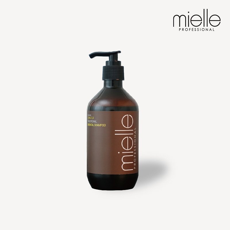 Mielle【Korean Mielle】Korean Ginseng Shampoo | Dry, damaged, fine and soft hair M/L - แชมพู - วัสดุอื่นๆ สีนำ้ตาล