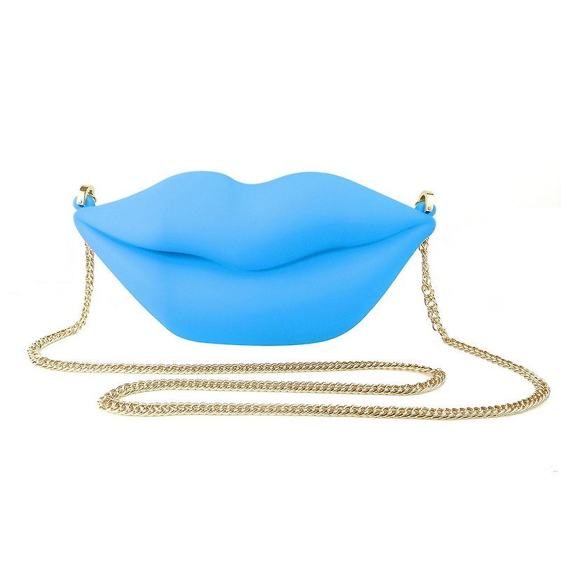 Handbag - Big Kiss (Blue) - อื่นๆ - ซิลิคอน สีน้ำเงิน