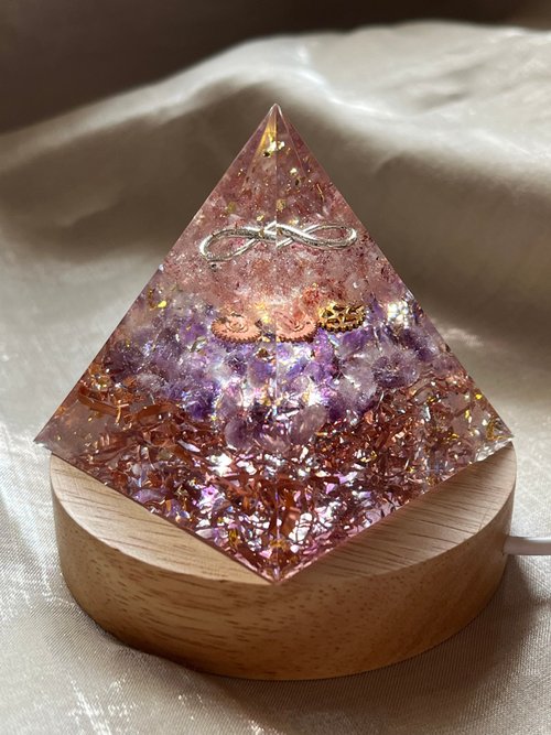 Serendipity Gem｜翡翠．水晶．奧剛 訂製【奧剛能量塔-放下限制信念的你】-奧根金字塔