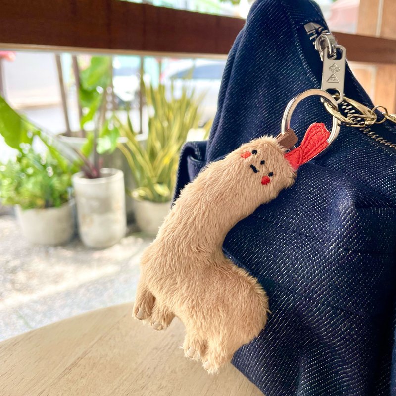 Babo Tempura Doll Keyring - 吊飾 - 聚酯纖維 黃色