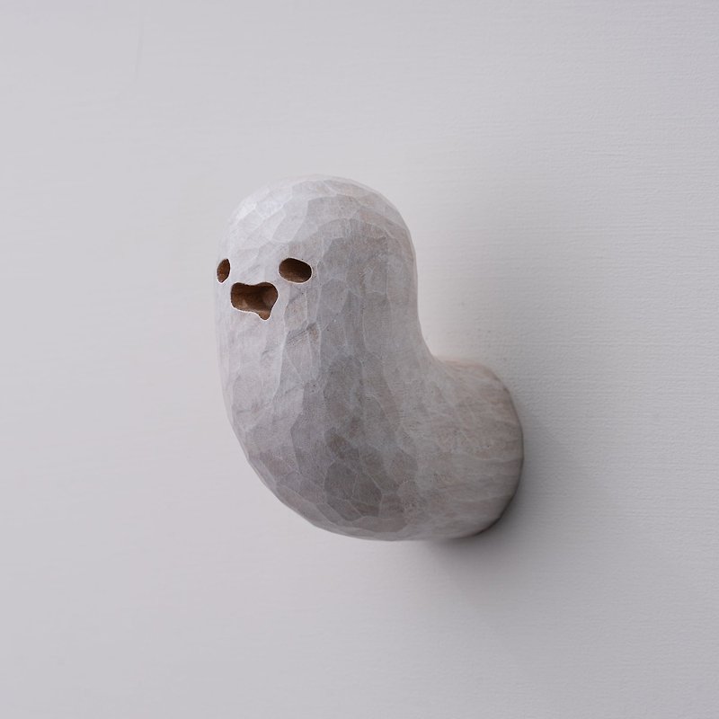 ウッディフック 木製フック 樟脳白 - ハンガー・フック - 木製 ホワイト
