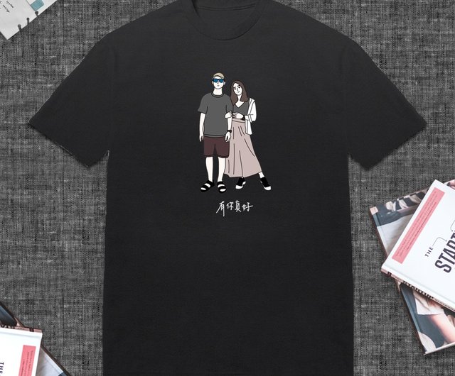 カスタマイズ] Xiyanhua/純綿半袖Tシャツ/ホワイト/交換ギフト