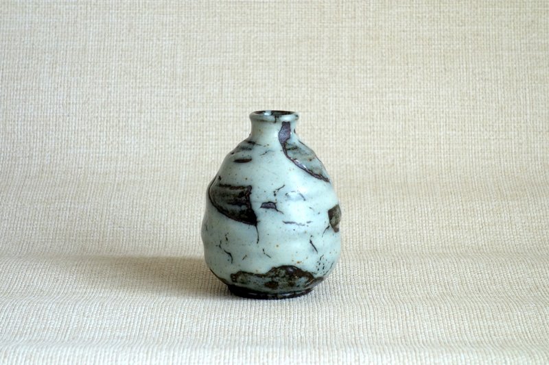 花器 流れ釉e - 茶壺/茶杯/茶具 - 陶 灰色