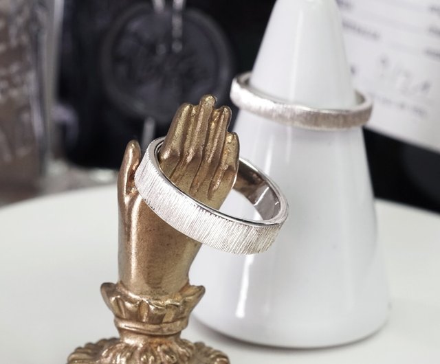 テクスチャシルバークラシックストレートデザイン925