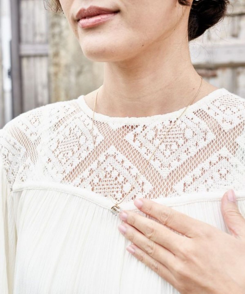 【人気予約】優雅でレトロな輝きを放つ、チェコカットガラスネックレス（6色）LECZ4602 - ネックレス - その他の素材 