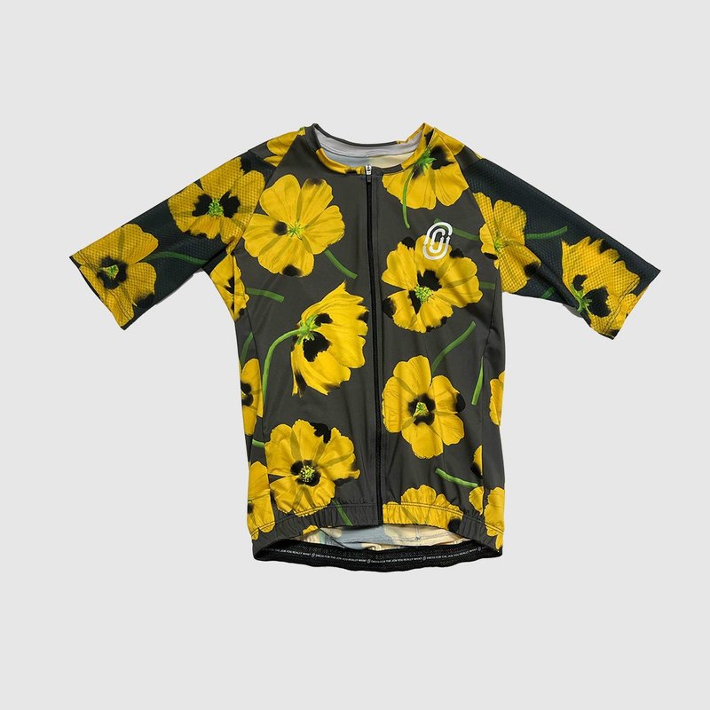 【Ostroy】YELLOW POPPIES JERSEY_短袖車衣_男 - 腳踏車/滑板/周邊 - 聚酯纖維 