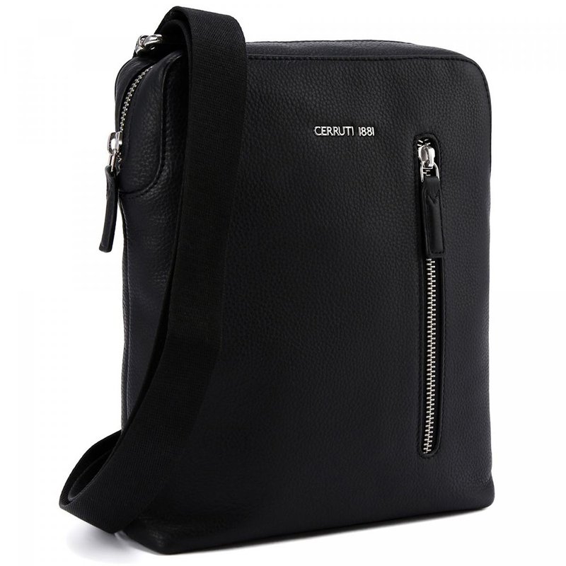 Limited edition 20% off top Italian calfskin shoulder bag crossbody bag brand new counter display - Messenger Bags & Sling Bags - Genuine Leather Black