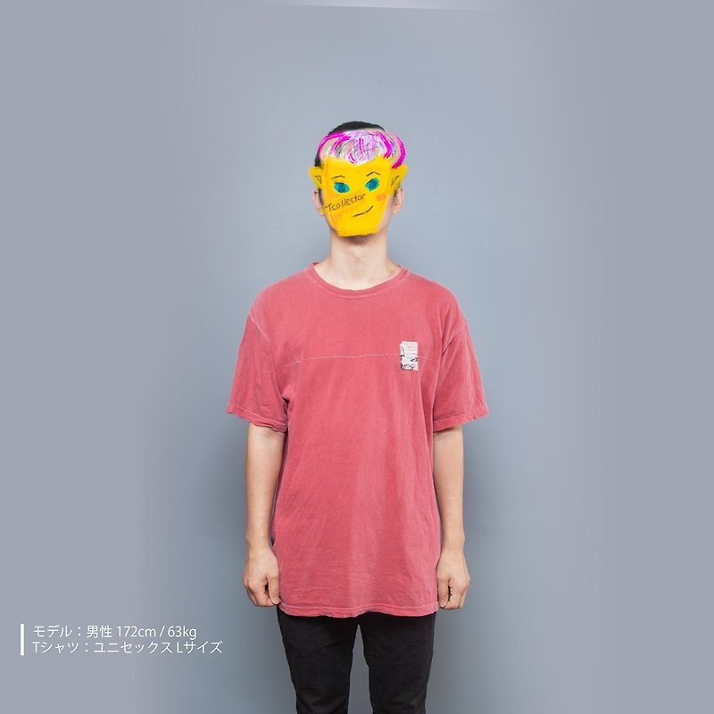 シリカゲル ユニセックスS〜XLサイズ Tシャツ　Tcollector - トップス ユニセックス - コットン・麻 レッド