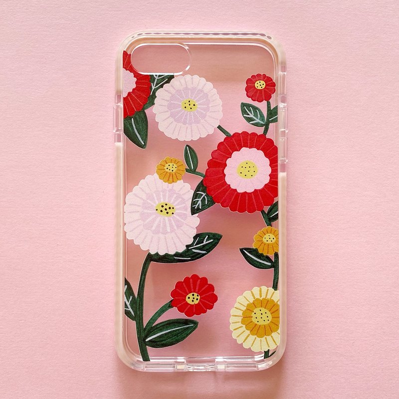 お花のトンネル iPhone クリアケース - 手機殼/手機套 - 塑膠 粉紅色
