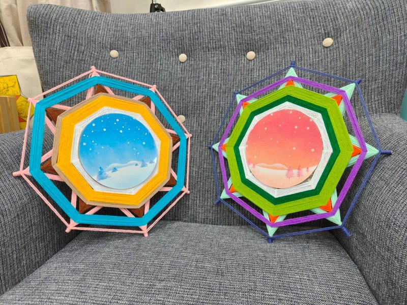 白雪皚皚和諧粉彩 × 療癒編織工作坊(年末壓軸登場/僅有一場/) - 編織/羊毛氈/縫紉 - 其他材質 