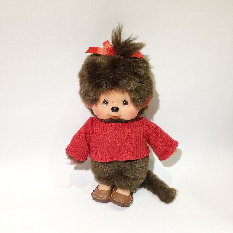Monchhichi(S) _手作娃衣_坑條 長袖T-shirt (共10色可挑) - 公仔/玩偶 - 棉．麻 多色