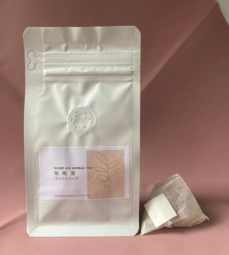 助眠茶 舒緩, 幫助入睡 - 茶葉/茶包/水果茶 - 植物．花 紅色